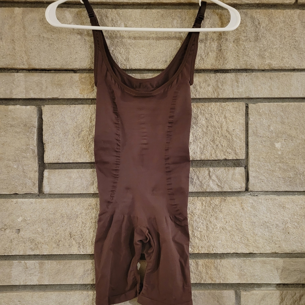 SKIMS Brown Shapewear Bodysuit
